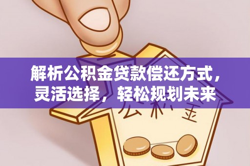 鹿草解析公积金贷款偿还方式，灵活选择，轻松规划未来