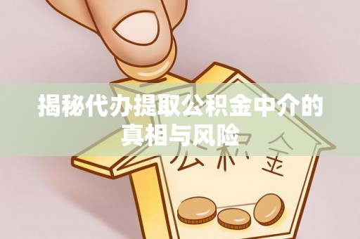 鹿草揭秘代办提取公积金中介的真相与风险