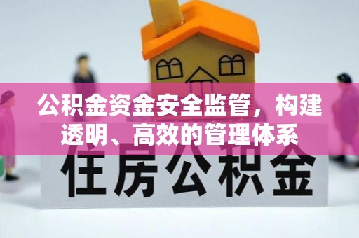 鹿草公积金资金安全监管，构建透明、高效的管理体系