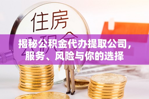 鹿草揭秘公积金代办提取公司，服务、风险与你的选择