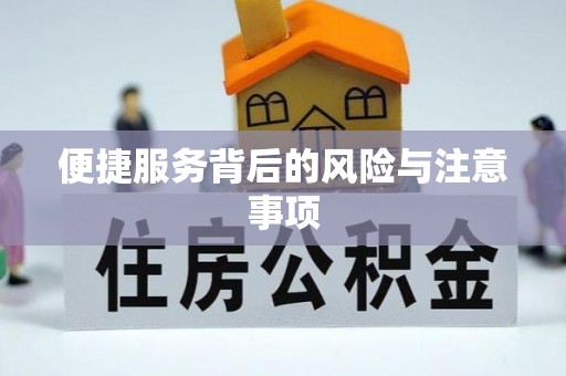 鹿草便捷服务背后的风险与注意事项